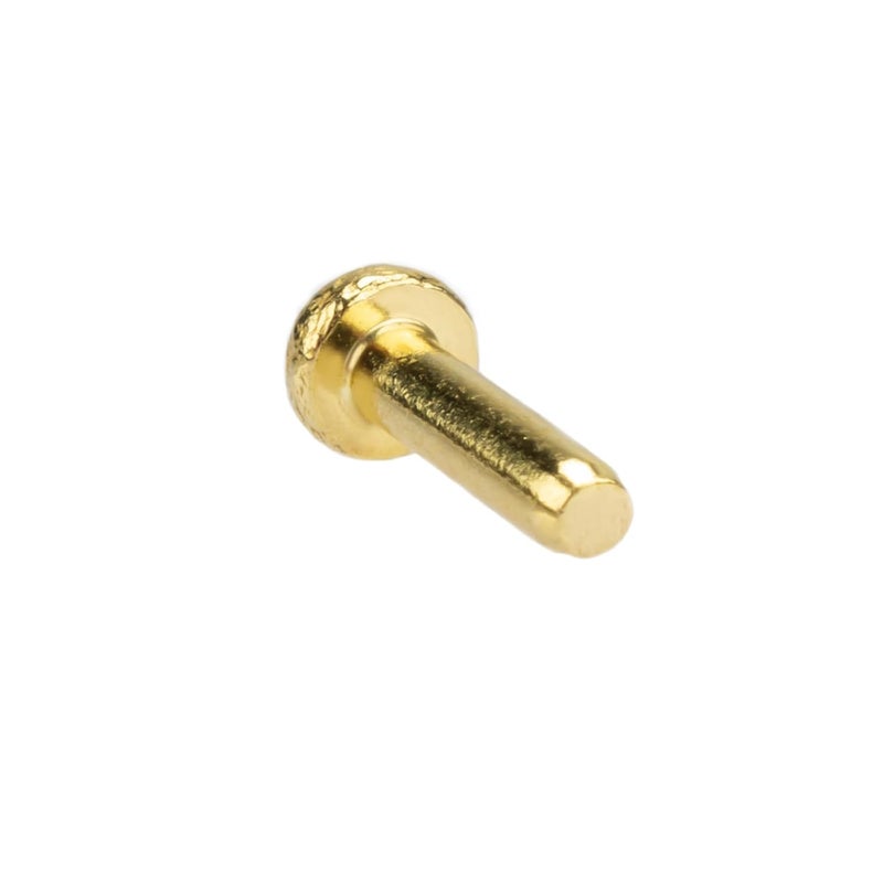 SuperDi Cutlers Cutlery Rivets 3/16" x 3/8" Knife Making Handle Pins- Brass (10 Sets) - Image 3